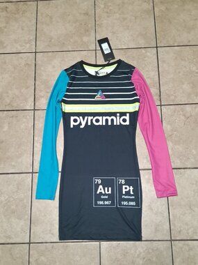 Black Pyramid Dress NWT